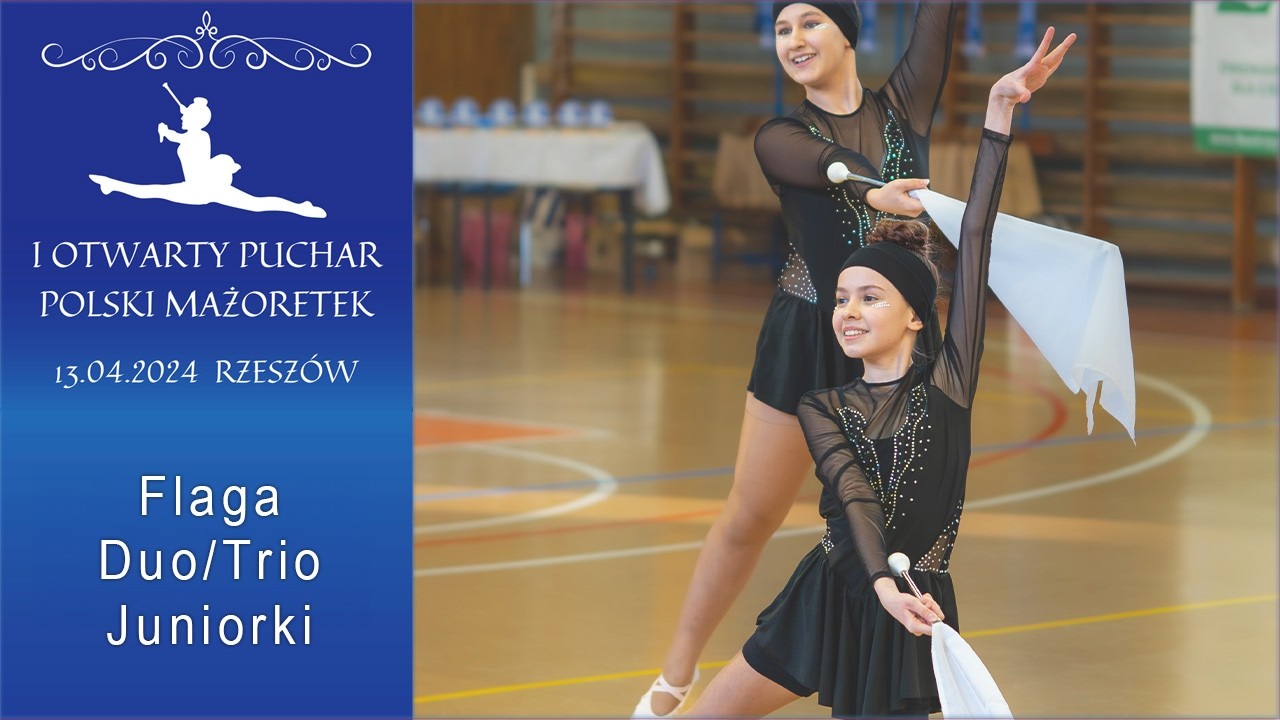 Flaga - Duo/Trio - Juniorki - INGRID / Lubień - Rzeszów 2024 | PL - RZ171
