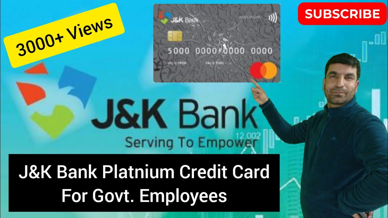 J&K Bank Platnium Credit Card For Govt. Employees: Eligibility | Features| Fee And Charges #jkbank