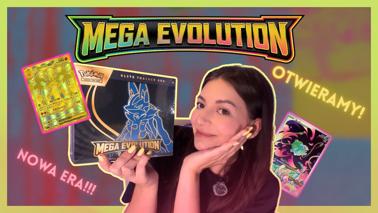 Nowa MEGA POKEMON era?! 🤯 Mega Evolution ETB BOX Opening PL