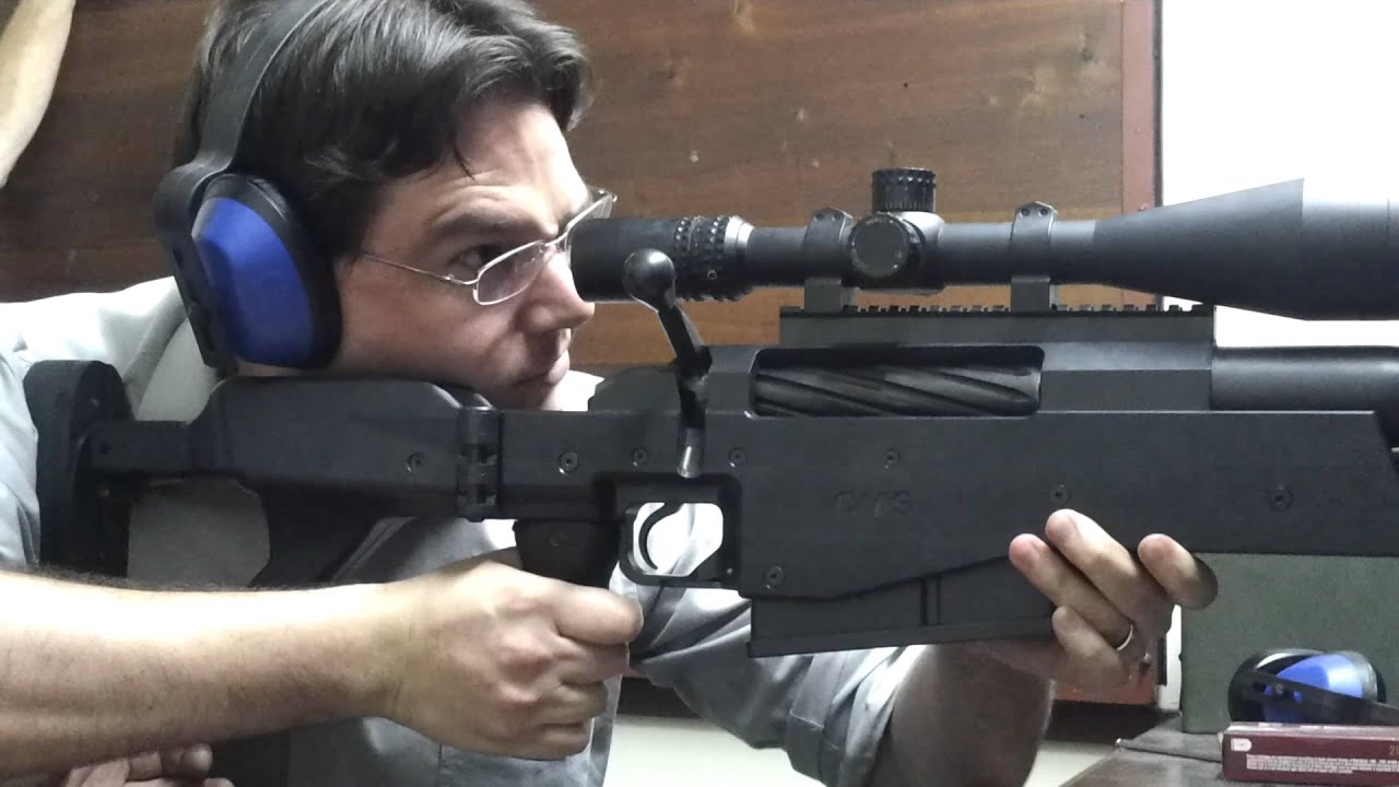 Shooting a Teuvelo 50 Cal Sniper rifle