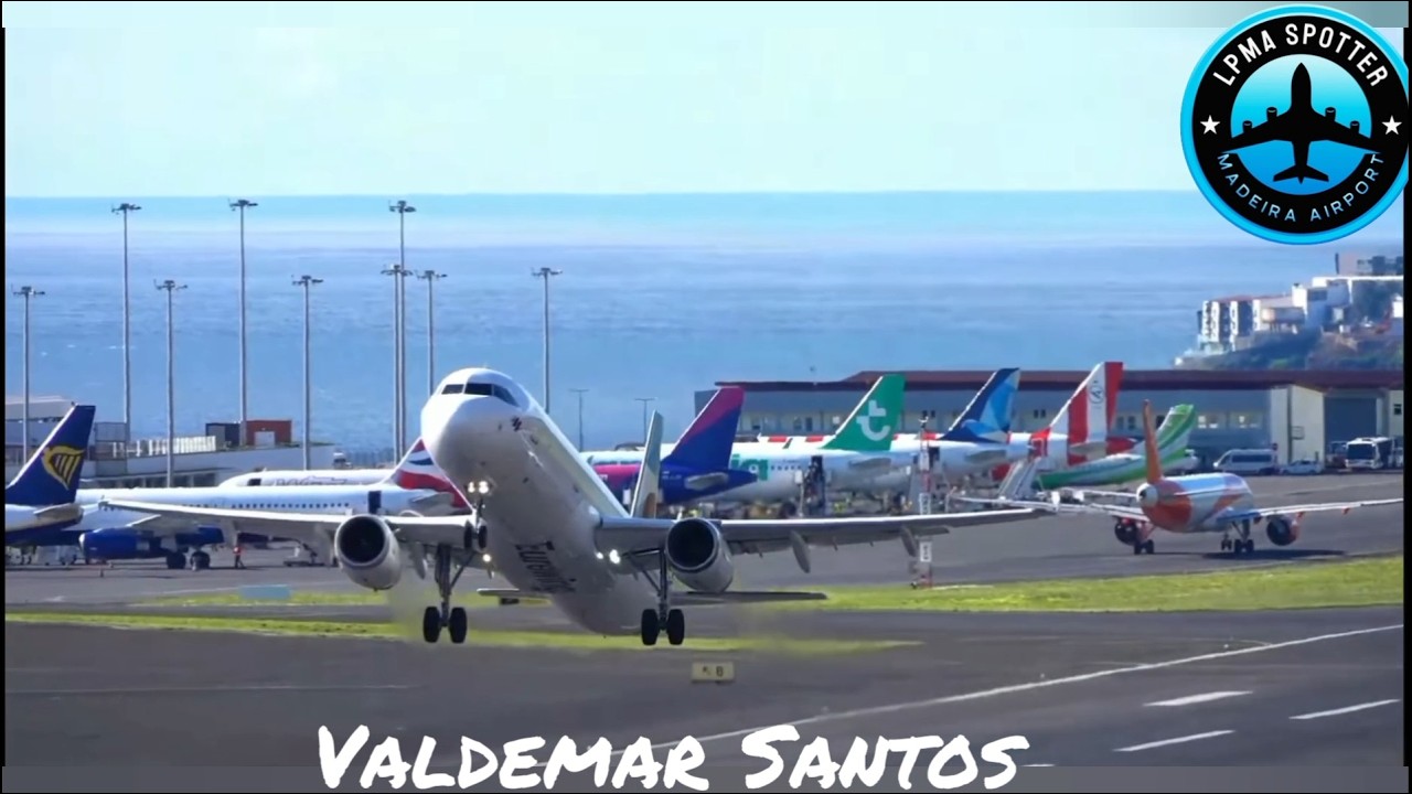 Madeira Airport Live Action LPMA Spotter ✈️ 17/02/2026