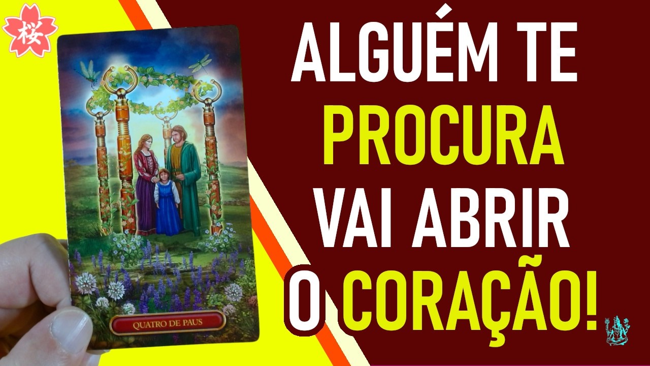 ALGUÉM TE PROCURA E VAI ABRIR O CORAÇÃO! 💗
