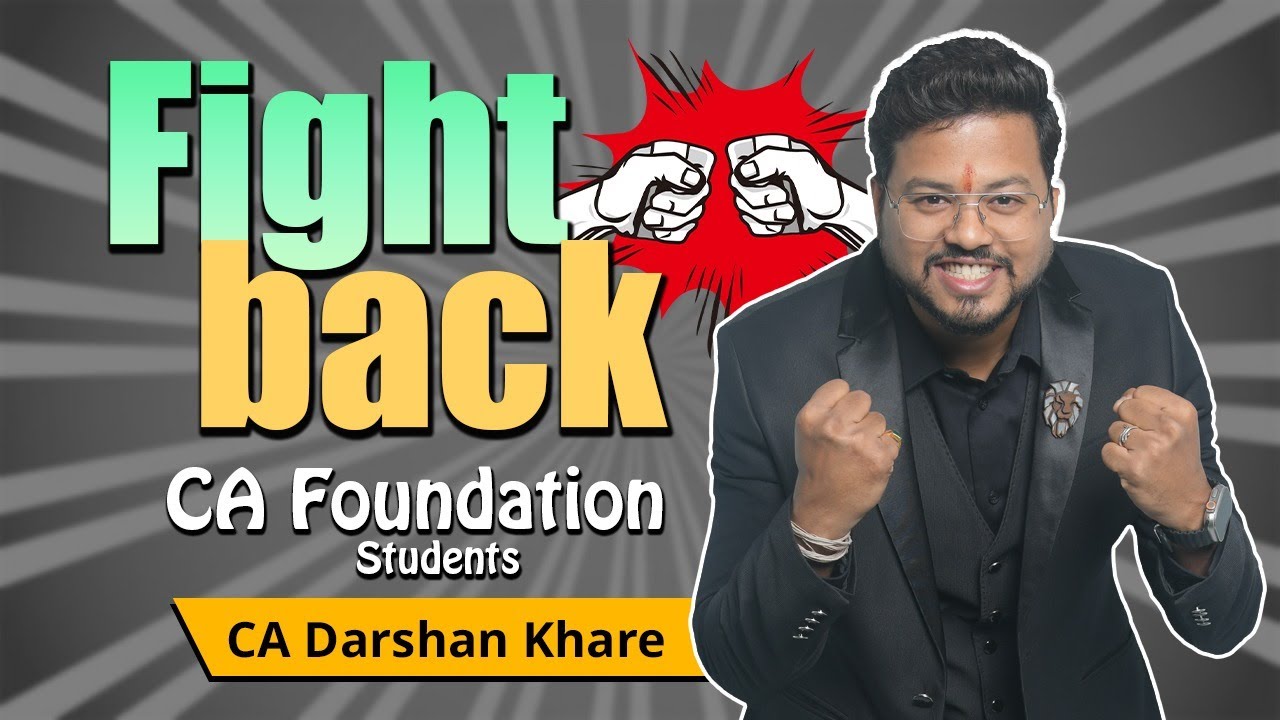 💪 Fight Back CA Foundation 💪😡 | Motivation, Prep Strategy & Success Stories 😌👍 | Ekatvam Academy