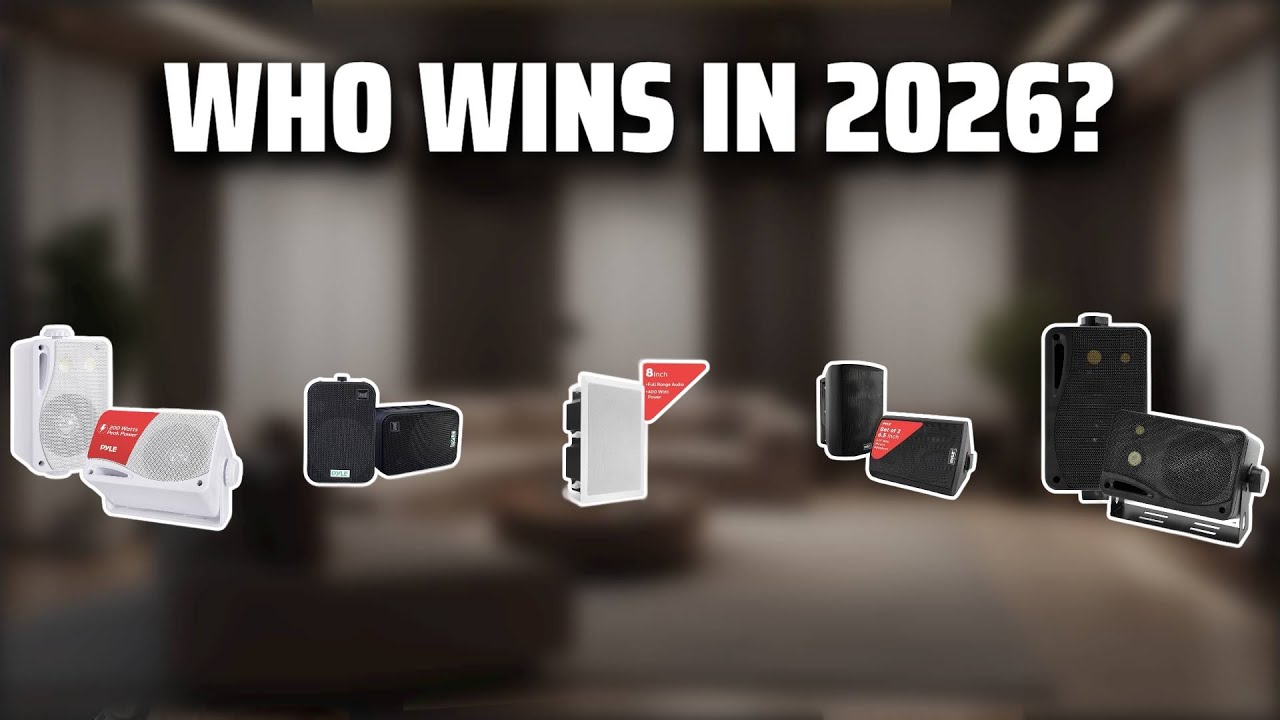 The Top 5 Best On Wall Speakers in 2026 - Must Watch Before Buying!