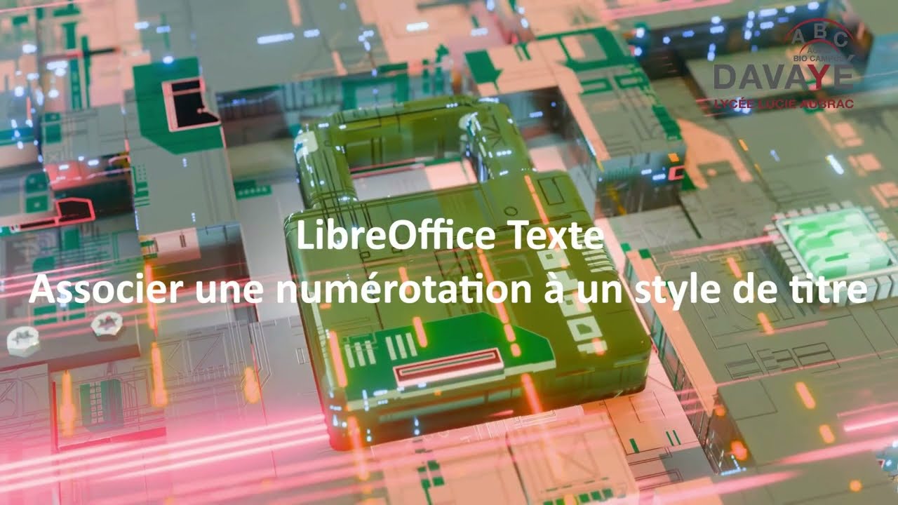Numéroter les chapitres avec LibreOffice
