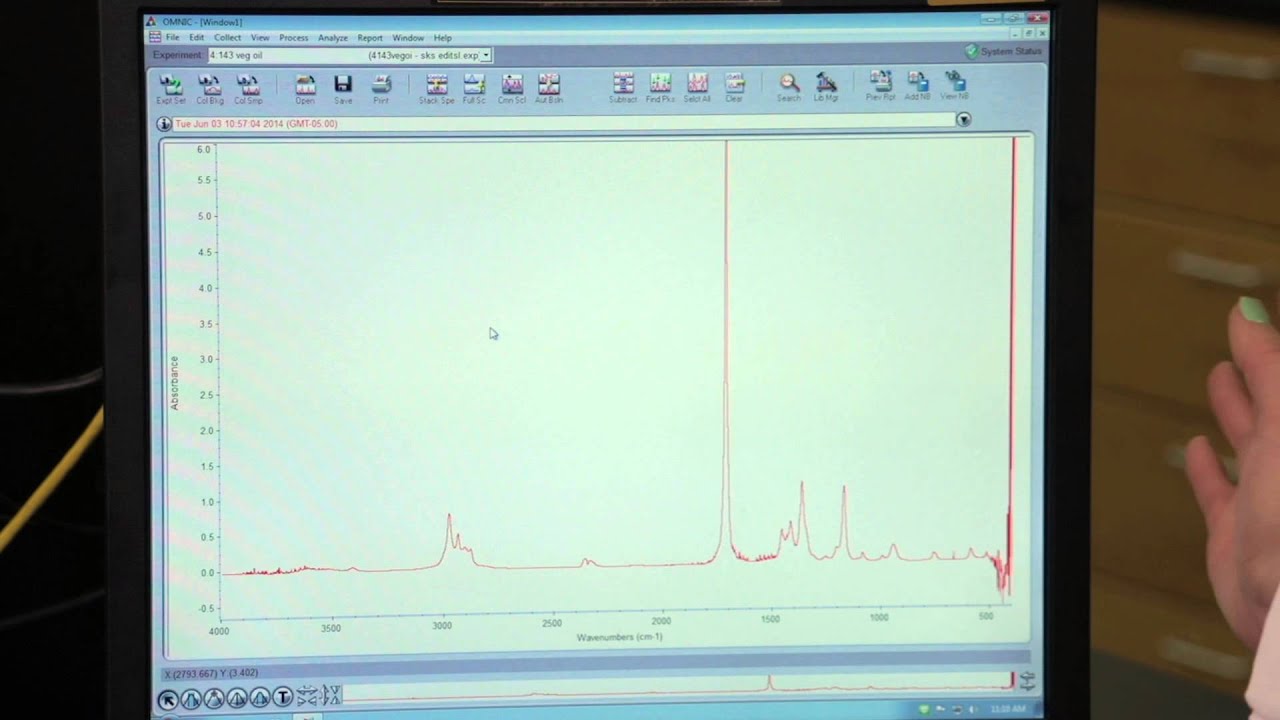 Chem Exp1   FTIR of Organic Solvents and Oils
