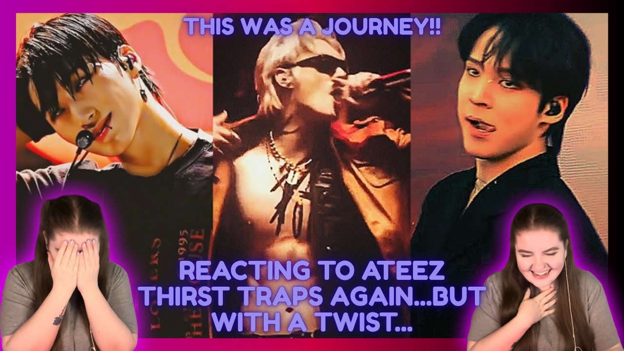 REACTING TO MORE ATEEZ TIKTOK THIRST EDITS...BUT WITH A TWIST!! - I AM NOT WELL...❤️‍🔥