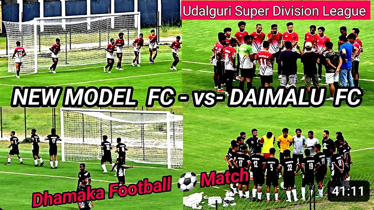 New Model  Fc -vs- Daimalu  Fc Super  Division Football League Tournament At Udalguri 2025 ||