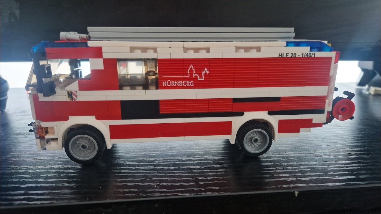 @frankensteinsmuseum Frankensteins Klemmbausteine HLF 20 1/40/1 der Berufsfeuerwehr Nürnberg 