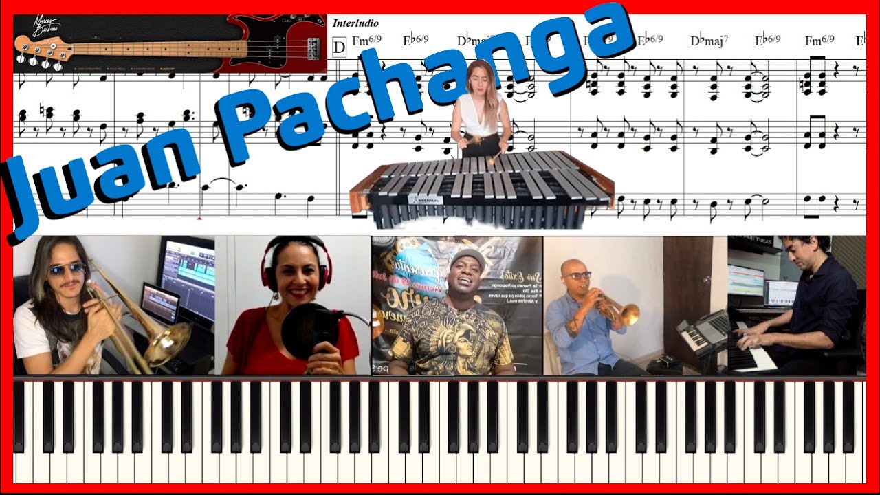 JUAN PACHANGA - (RUBEN BLADES) Tumbaos de Piano Nota a Nota  eBook 11