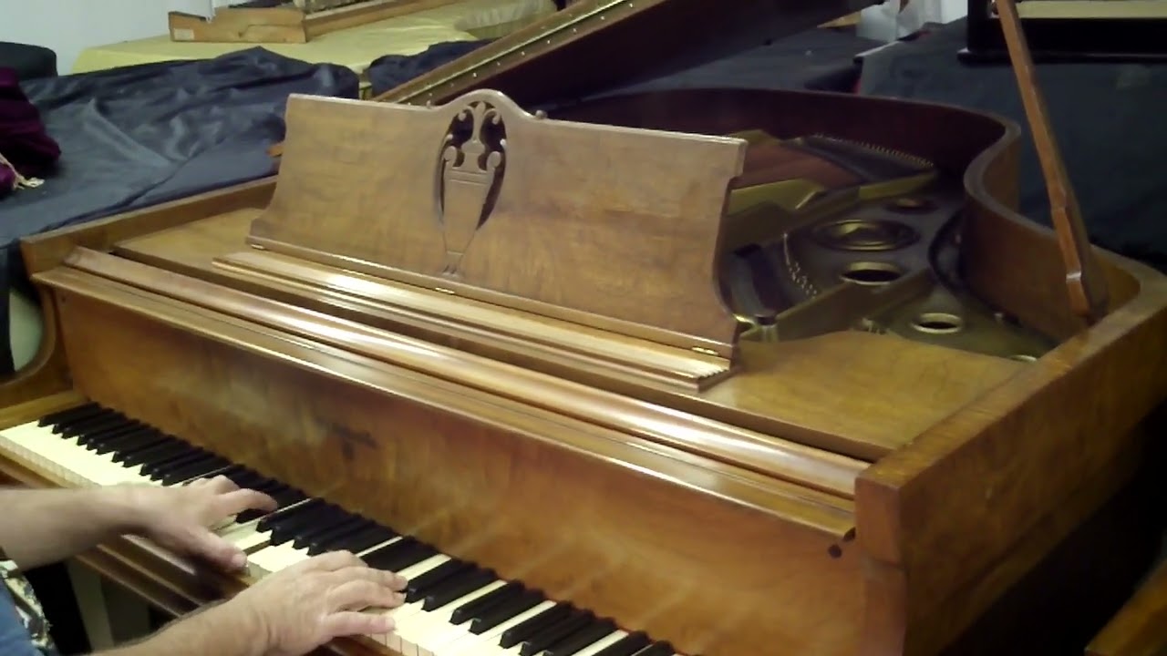 stunning sounding vintage - KNABE - baby grand piano.