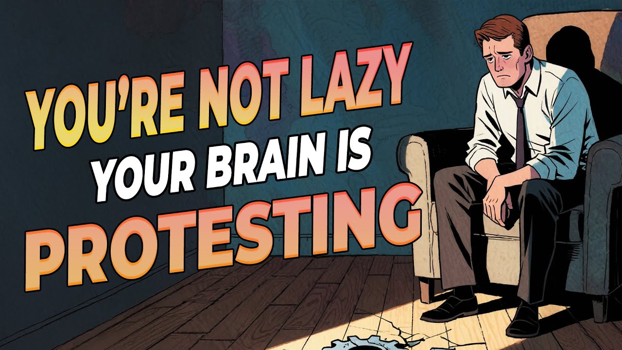 You’re Not Lazy — Your Brain Is Protesting the Life You’re Living