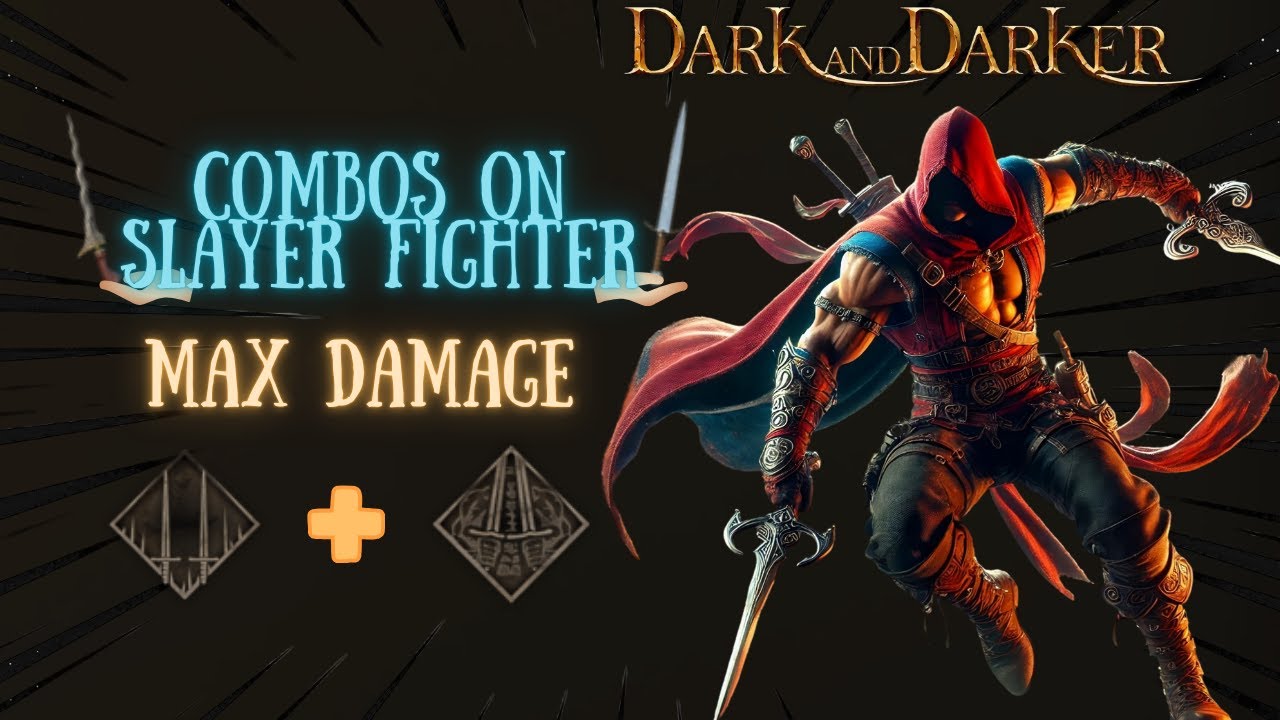 5 Hits Combo On Slayer Fighter feels Broken | Dark and darker