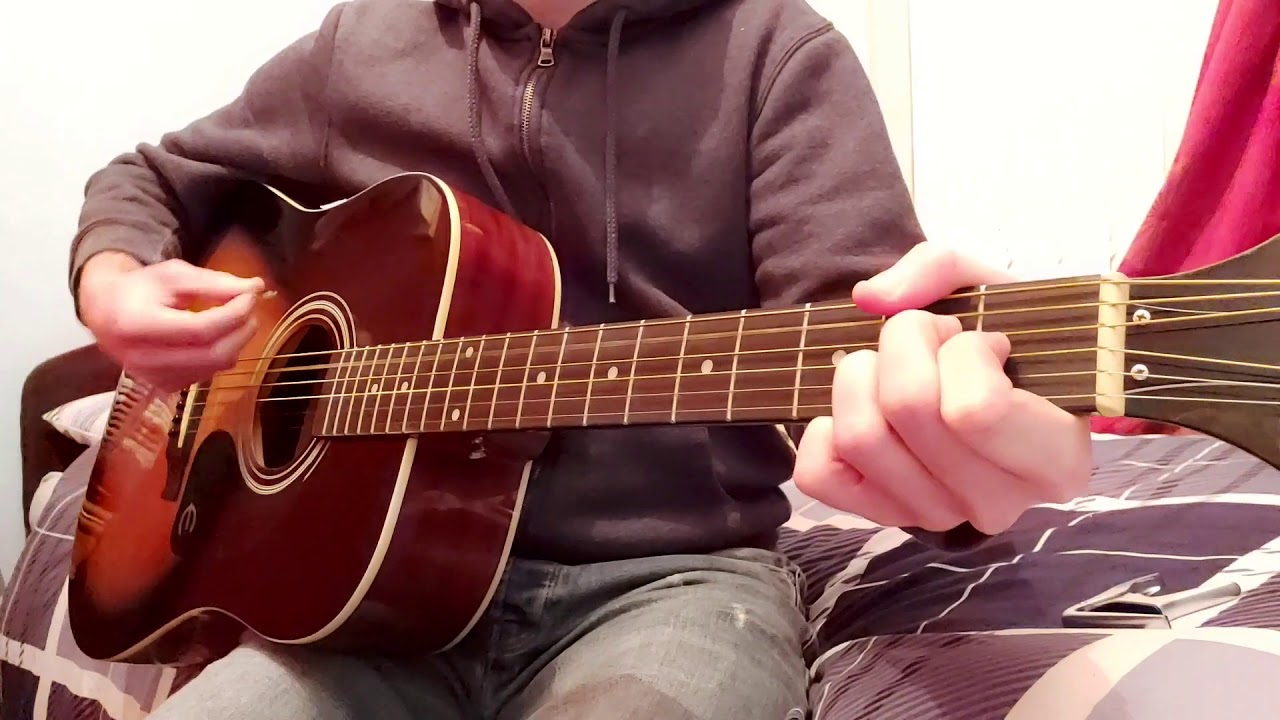 Fade Away (Oasis) Acoustic Cover
