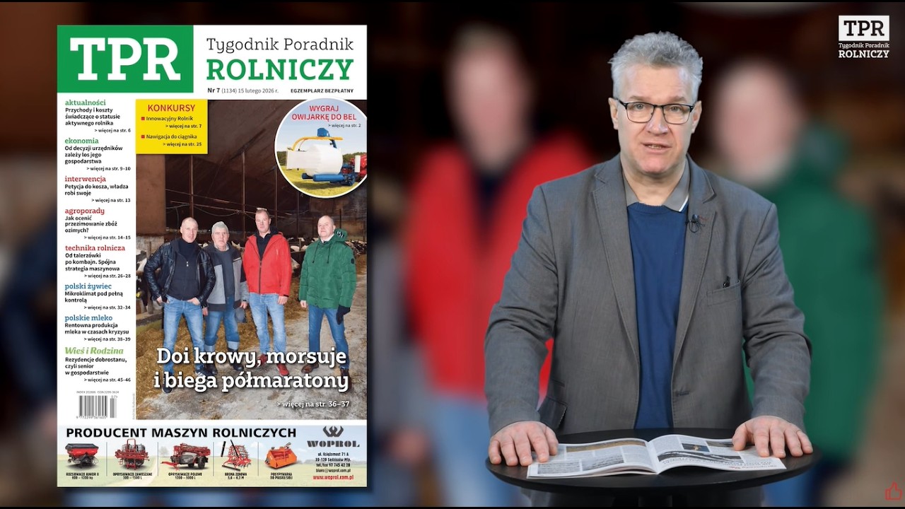 Jak przetrwały oziminy i kto może zostać aktywnym rolnikiem? O czym jeszcze w nowym TPR?