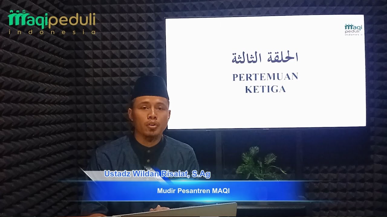 Nahwu Pertemuan ke 3 | Pembahasan Fi'il | Ustadz Wildan Risalat, S.Ag