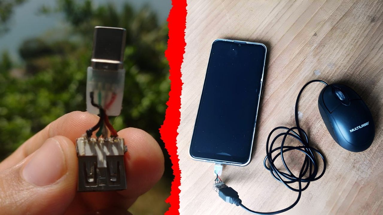 Transforme Seu Cabo USB em um Cabo OTG Tipo C! SERÁ?