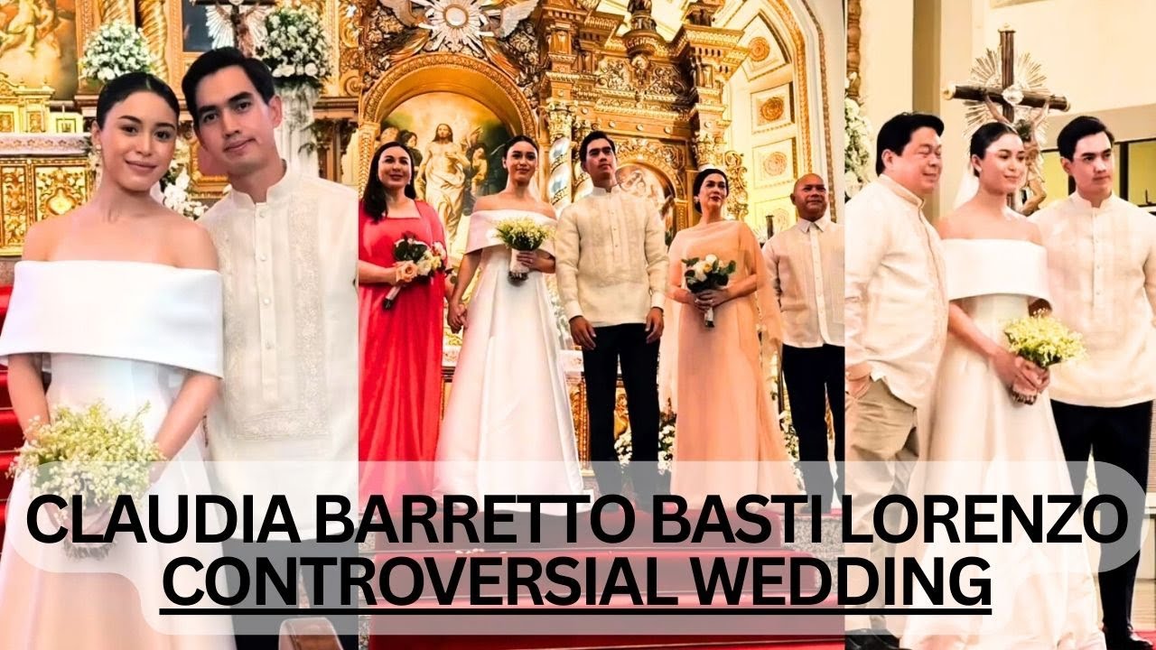 Claudia Barretto Basti Lorenzo INTIMATE WEDDING! KASAL NI CLAUDIA BARRETTO BASTI LORENZO