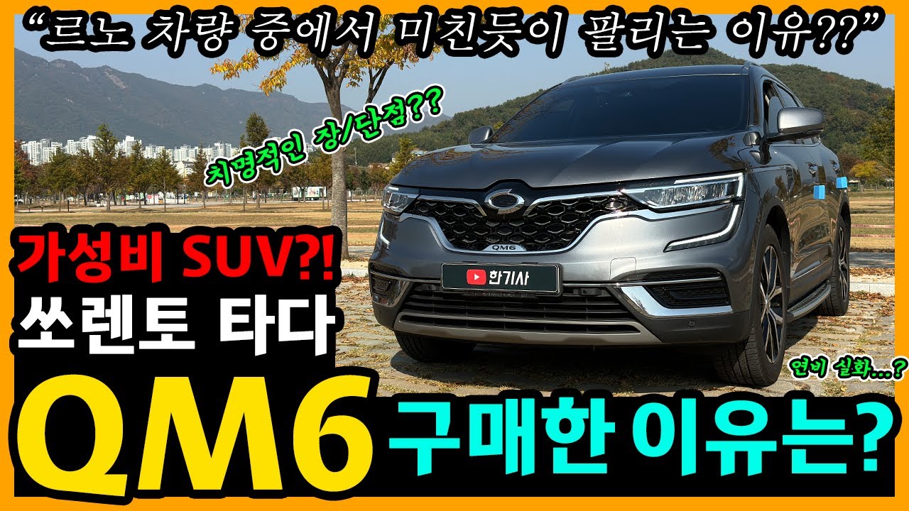 르노코리아 QM6 20,600km타고 느낀 장단점은? [차주인터뷰]