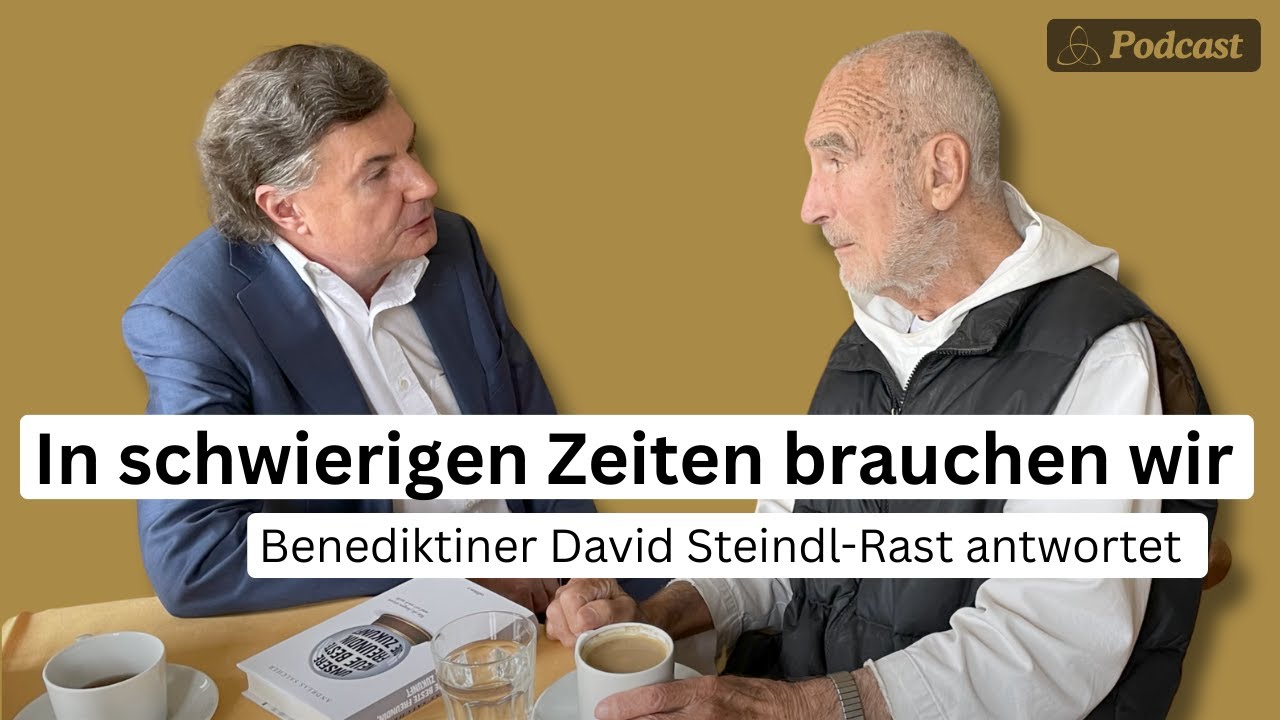 Benedikter David Steindl-Rast gibt Ratschäge fürs Leben - #andreassalcherpodcast