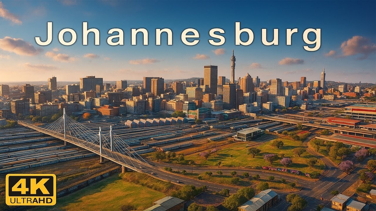 Johannesburg , South Africa 🇿🇦 | 4K Drone Footage