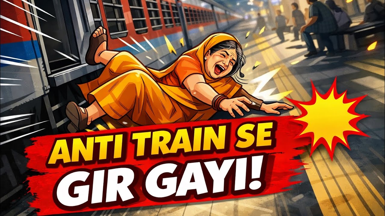 Anti train se gir gayi 😂 | bike ke liye keya karlia ?