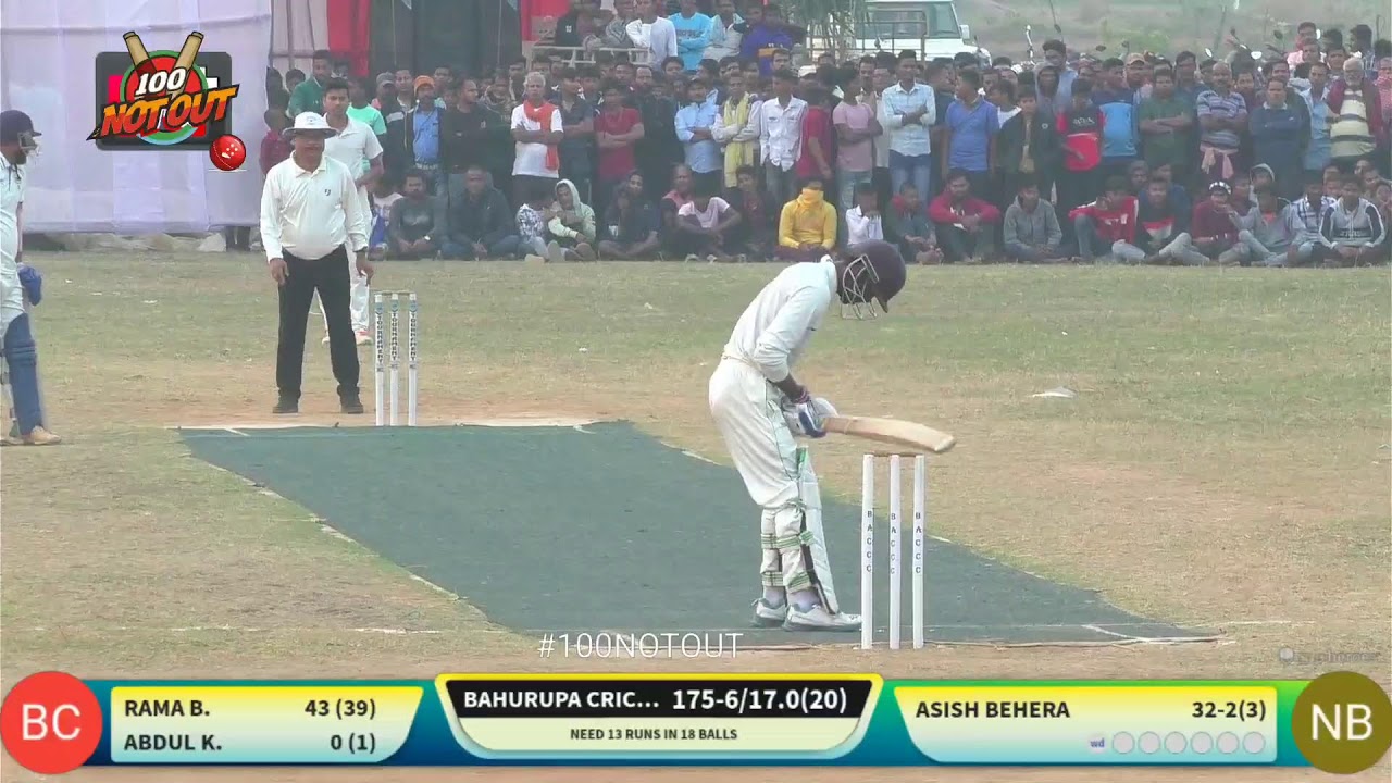 🔴LIVE | GRAND FINAL | BAHURUPA CRICKET CLUB VS NNCC BAHAMANDA | DALIKAINDA KENDRAPADA |#100notout