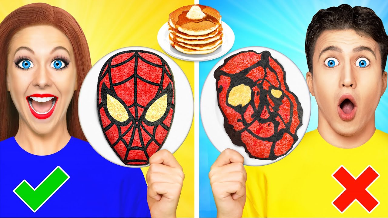 Творческий челлендж с блинчиками! Pancake Art Challenge #2 от Multi DO Fun Challenge