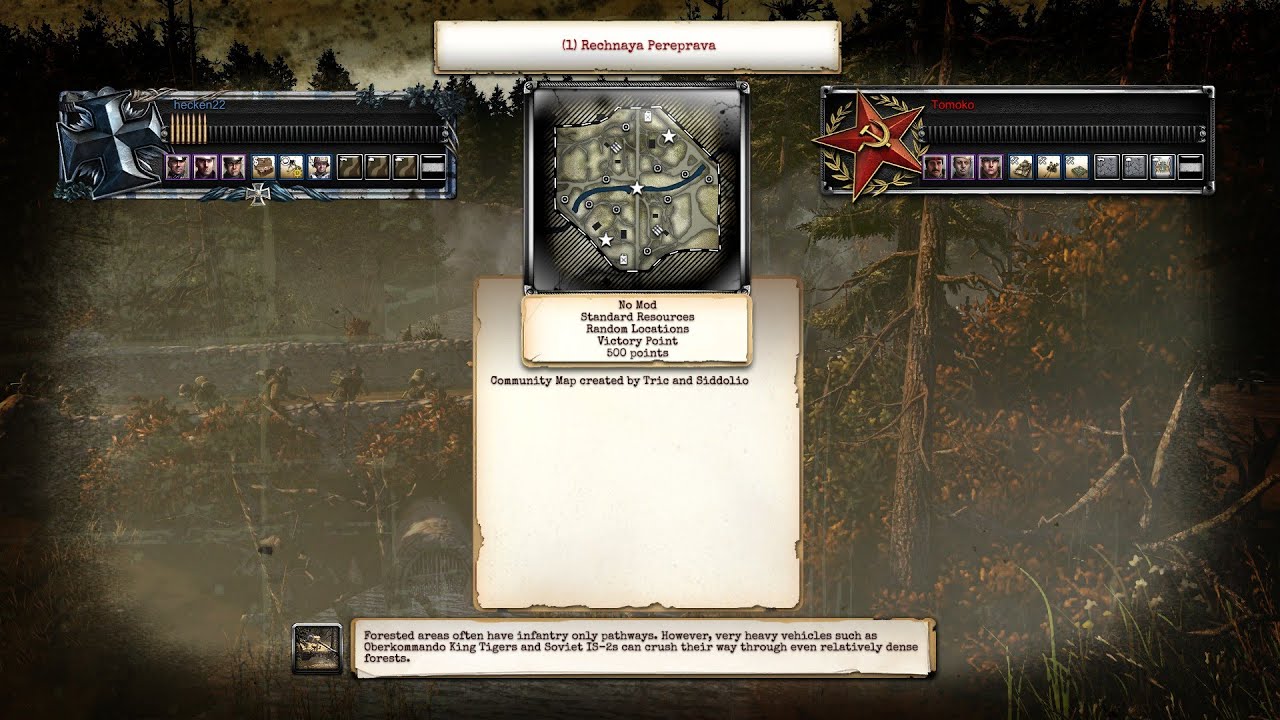 CoH2 1v1 OKW vs SOV ~ The power of well placed AT