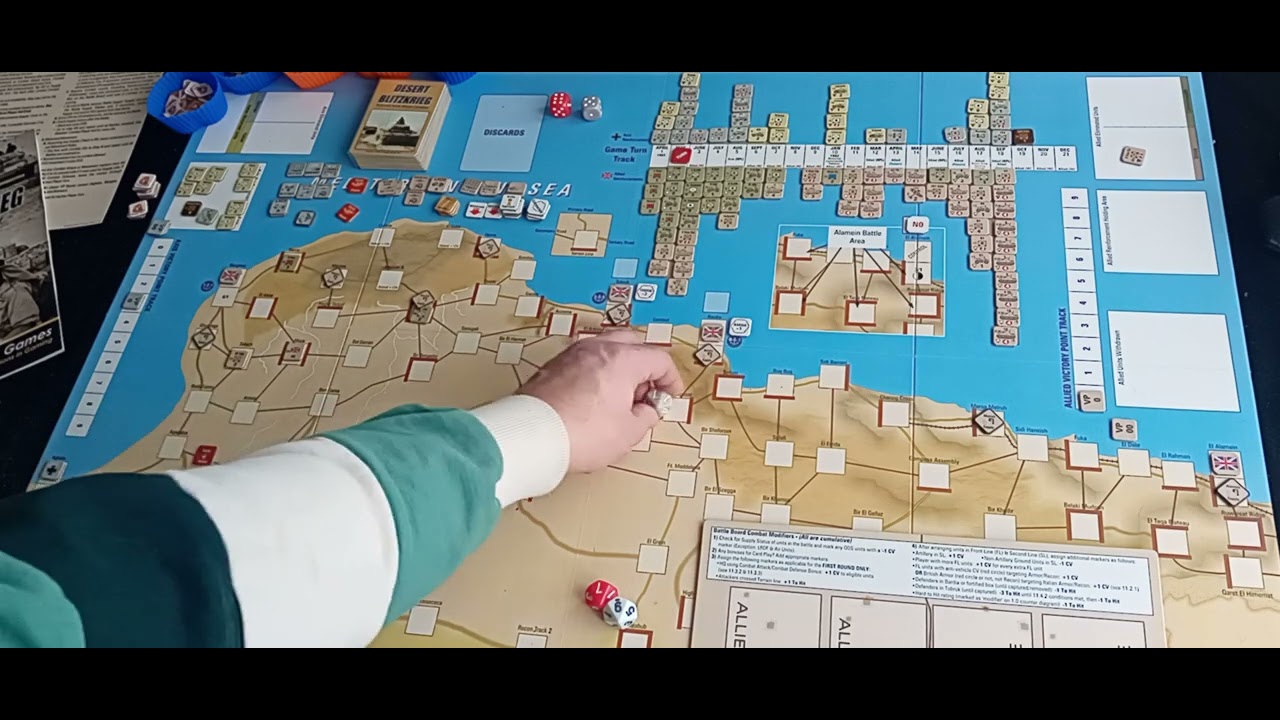 Desert Blitzkrieg - Partida part.1