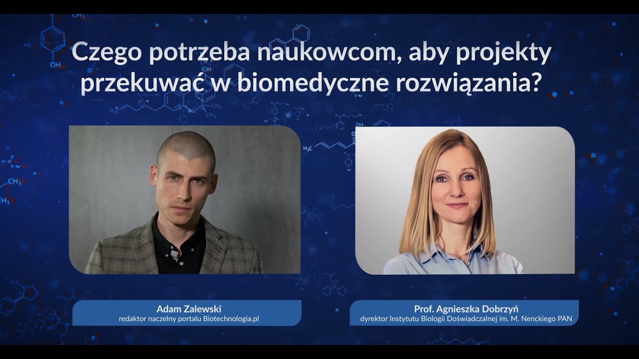 BioOpen Talk #12 – Dlaczego projekty naukowe nie trafiają na rynek? I Prof. Agnieszka Dobrzyń