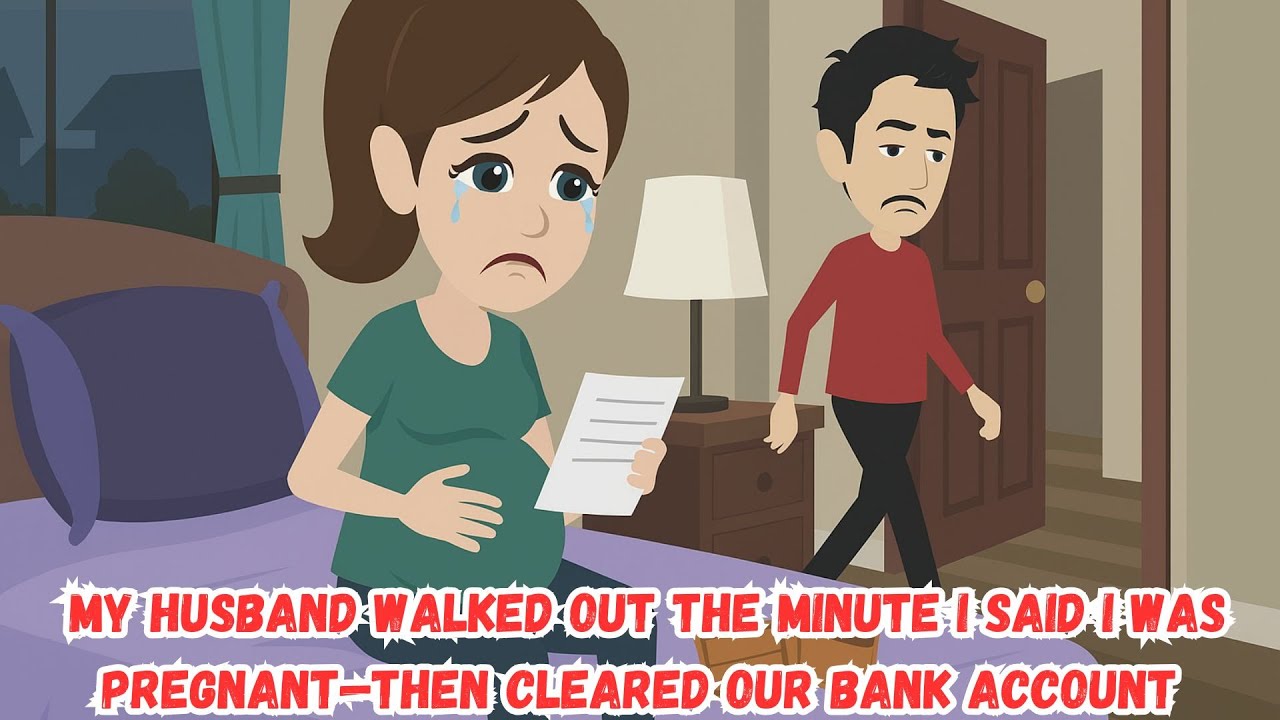 My Husband Walked Out the Minute I Said I Was Pregnant—Then Cleared Our Bank Account