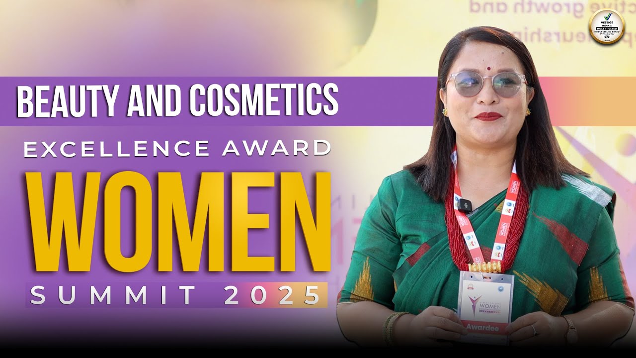 Sabita Chettri - DCD Vestige - Awarded at Direct Selling Women Entrepreneurship Summit 2025