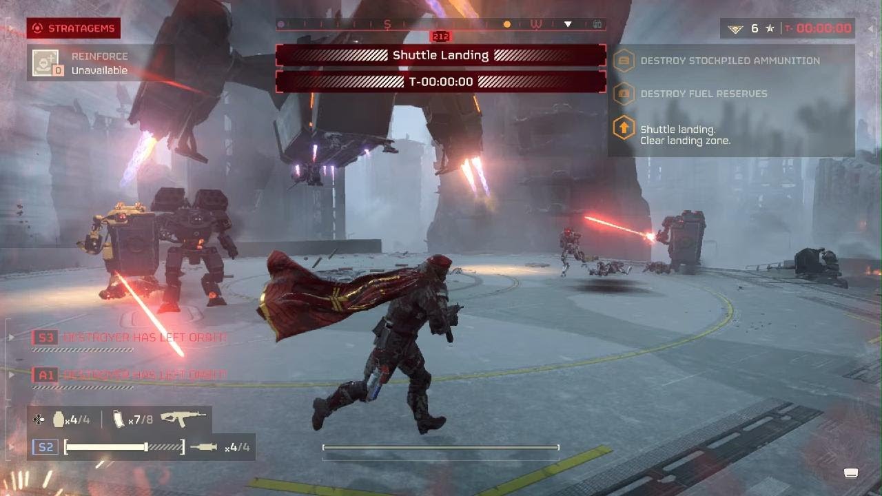 Holding on till evac shows up