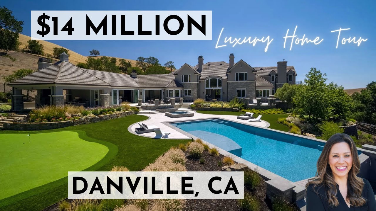 $14 million LUXURY Home Tour in Danville California (Home Tour) |  EP 168