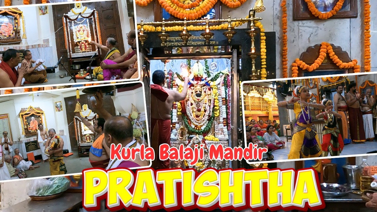 Kurla Balaji Mandir Pratishtha | Konkani Vlogs | Ganesh Kini
