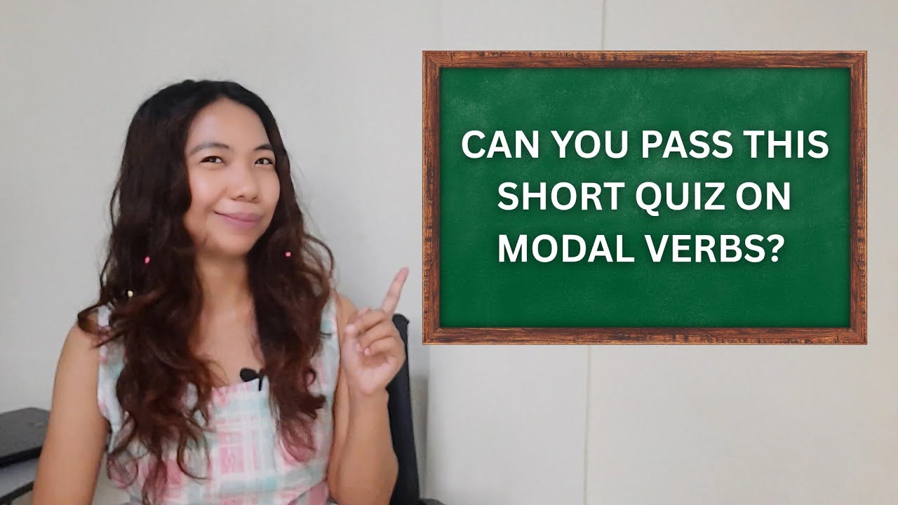10-Item Quiz on Modal Verbs #englishgrammar