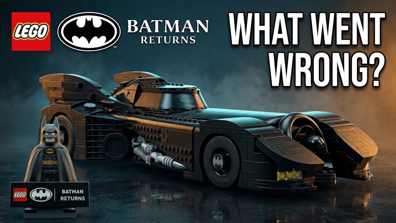 LEGO Batman Returns Batmobile 76355 - Review