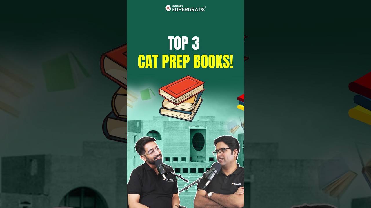 Top 3 Must-Have Books for CAT Exam Preparation 📚| Best Books for CAT Exam Preparation | 