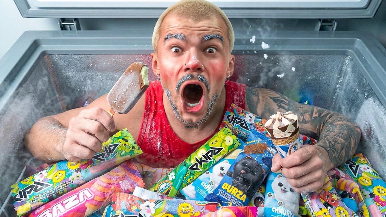 10.000 kcal TYLKO LODAMI w 24h 🍦😜