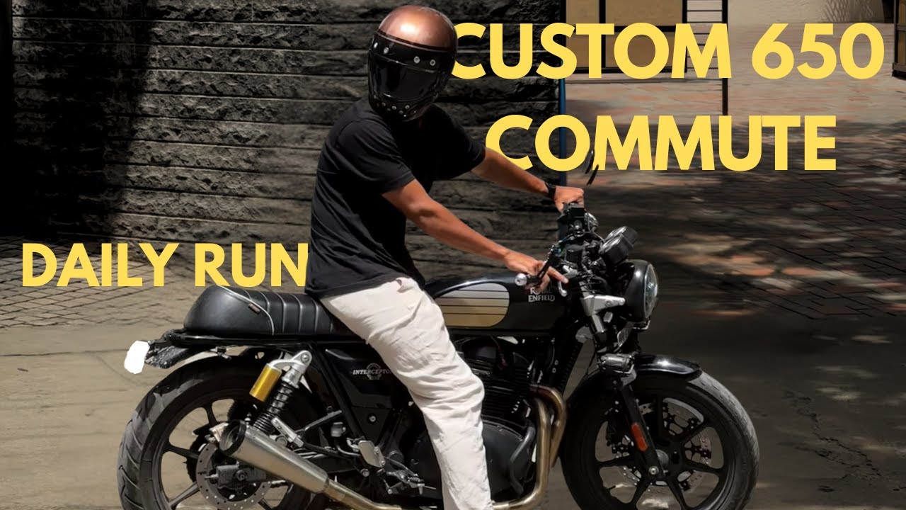 Bangalore Traffic is Wild | Custom 650 Challenges