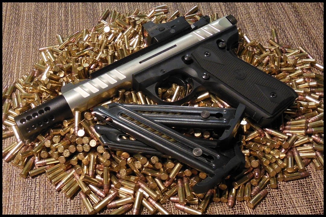 Ruger 22/45 Lite Review & Shooting - .22 LR Handgun