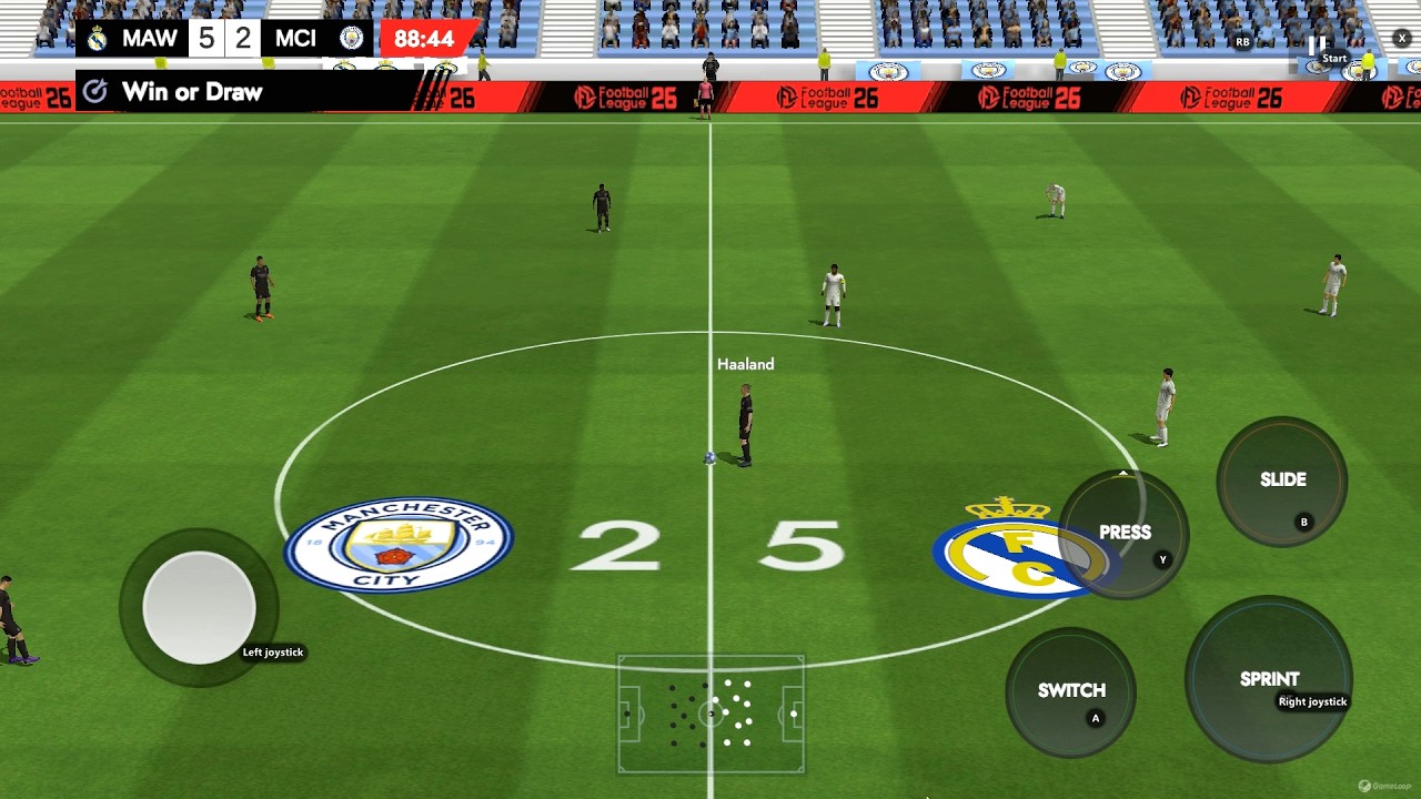 Football League 2026 🔥 Real Madrid vs Manchester City - Challenge