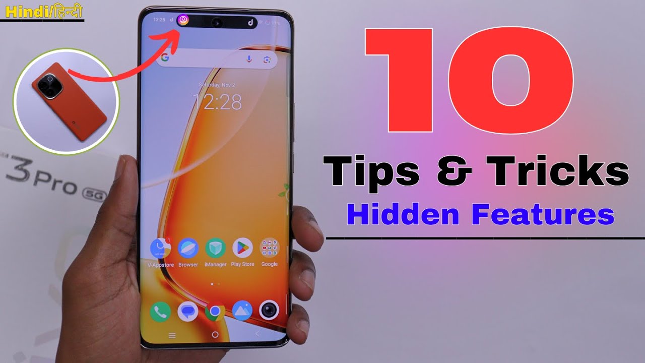 Vivo T3 Pro Tips And Tricks | Top 10 | Vivo T3 Pro Hidden Features