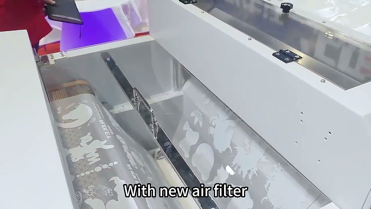 60cm Pet Film T shirt Printing Chinese Inkjet Printer Product i1600 head dtf printer