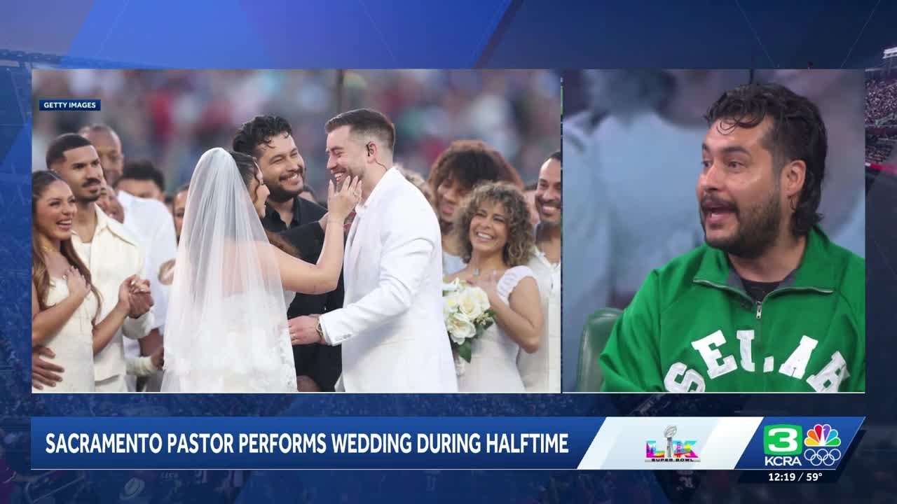 Sacramento pastor describes how he officiated a wedding during Bad Bunny's halftime show
