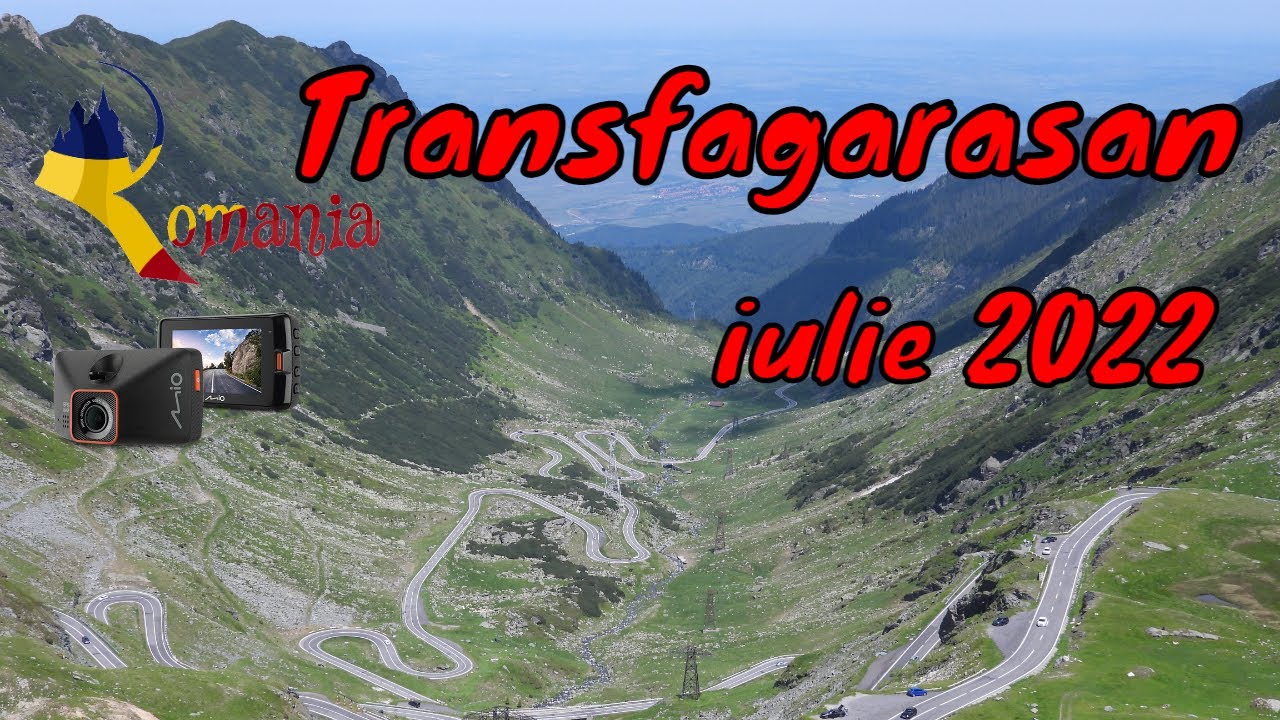 Filmare cu camera auto Transfagarasan ( sens Balea Lac - Cartisoara )