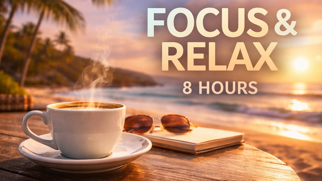 8 Hour Chill LoFi Beats for Study & Focus ☕ Deep Concentration Music to Relax & Get Work Done