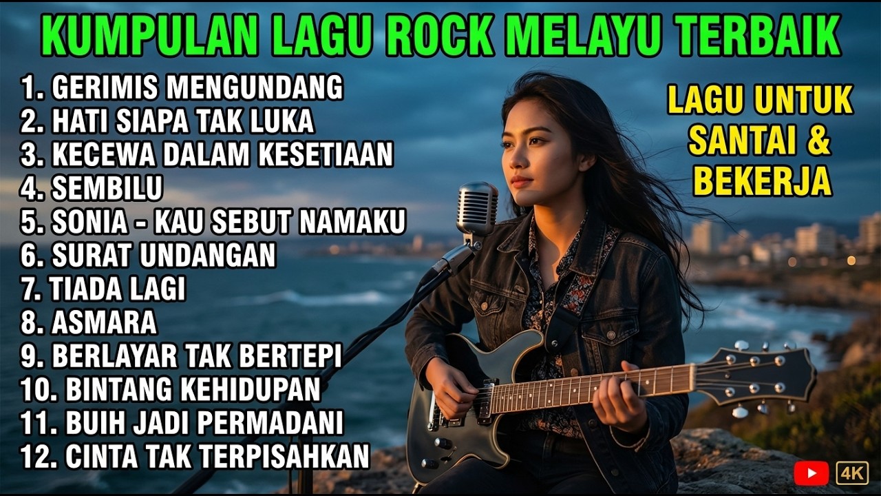 Kumpulan Lagu Slow Rock Nostalgia 90an 🔥 Temani Santai & Perjalanan