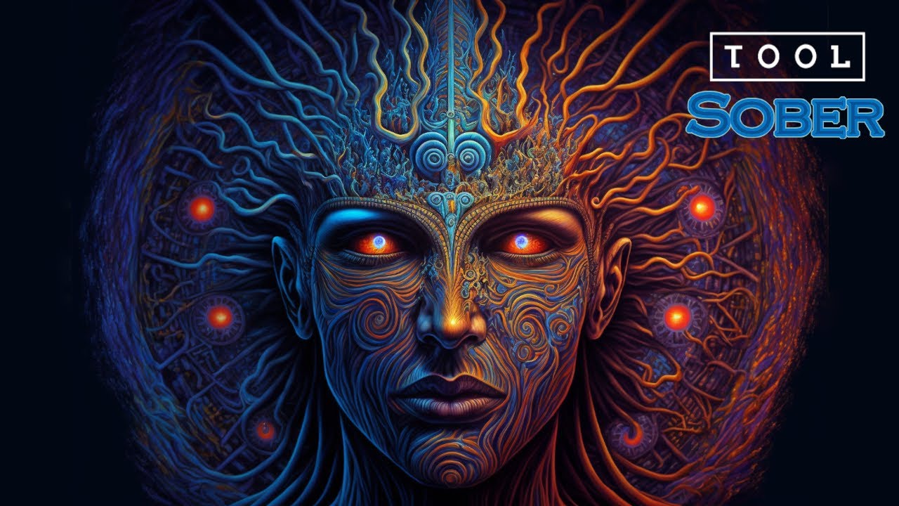 Sober от Tool - с текстами + изображениями, созданными ИИ (Субтитры на русском)